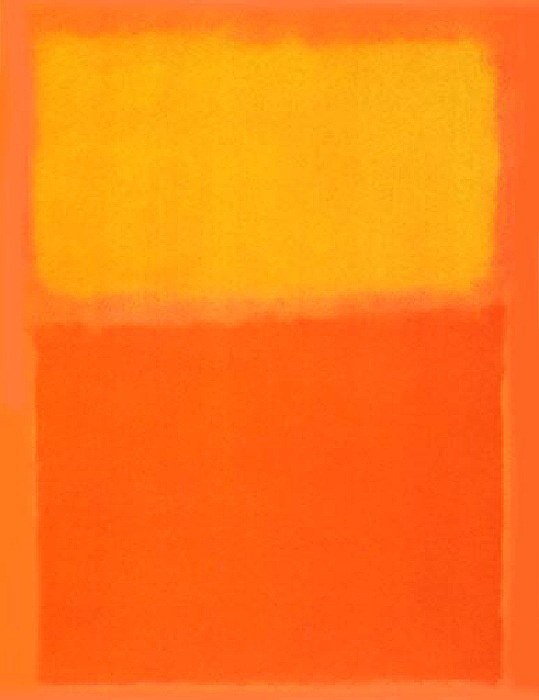 Mark Rothko Orange And Yellow Painting Best Paintings For Sale